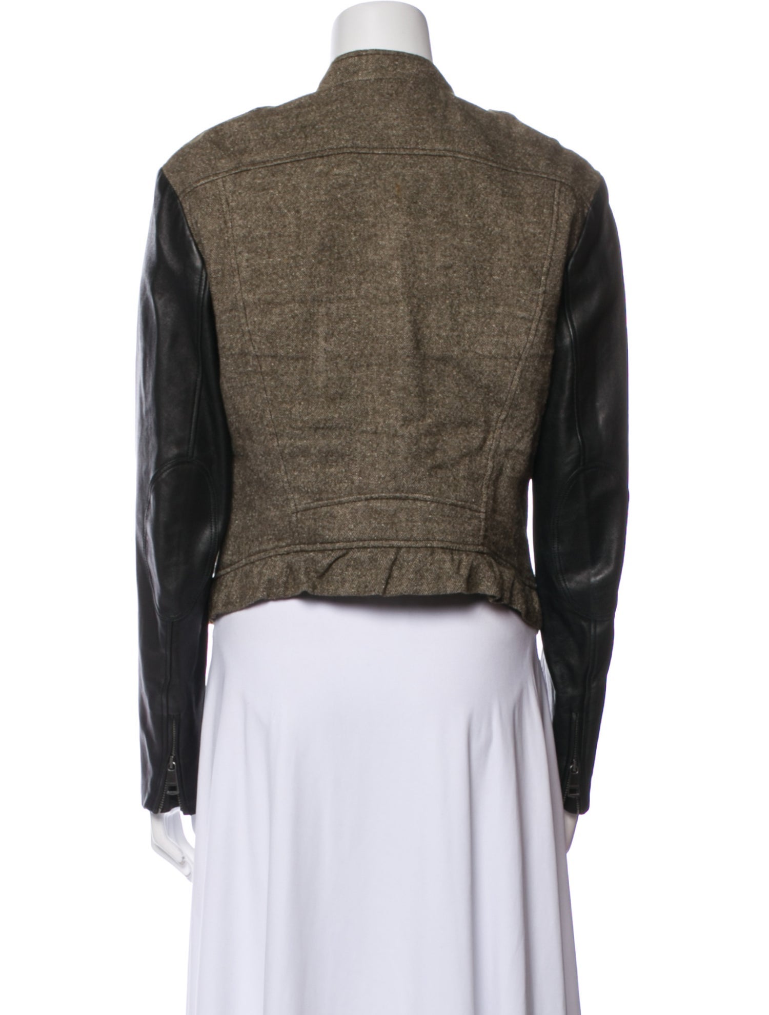 Burberry Linen Tweed Pattern Evening Jacket